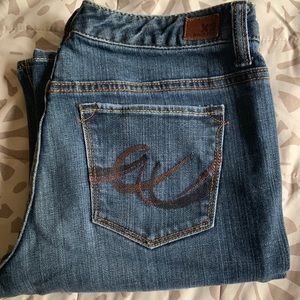 Express X2 low rise bootcut size 10